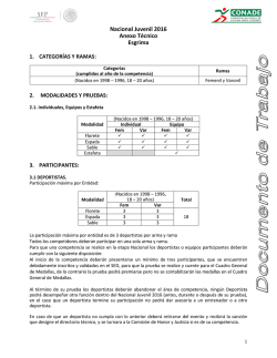 Esgrima - Conade