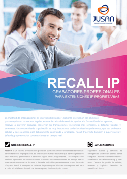 RECALL IP