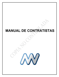Manual SYST para contratistas