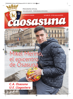 OSASUNA 24 Enero 2016:Osasuna 2012-13