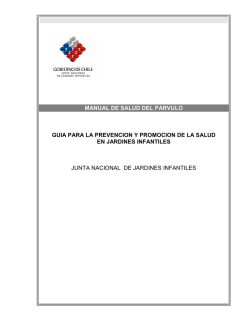 MANUAL DE SALUD DEL PARVULO GUIA PARA LA