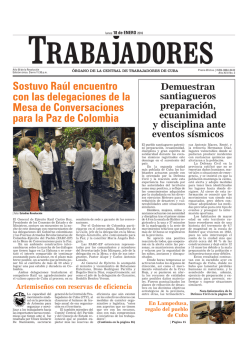 lunes 18 de ENERO 2016 - Peri&oacute;dico Trabajadores