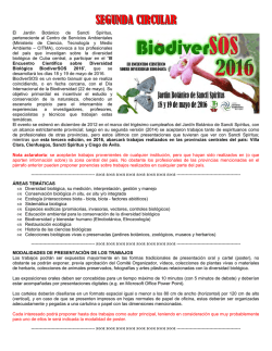 BiodiverSOS2016