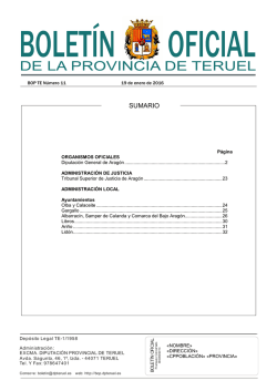 Bop del - Sede Electrónica de la Intranet de la Diputacion Provincial