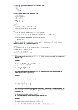 a} Calcula los cinco primeros términos de las sucesiones: [ü.5pi