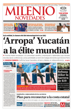 `Arropa` Yucat&aacute;n a la &eacute;lite mundial