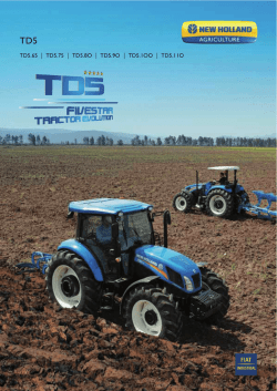 TD5.65 I TD5.75 I TD5.8O I TD5.9O I TD5.1OO I TD5.11O