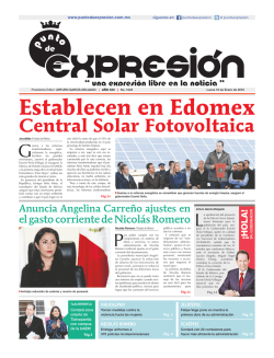 Edicion Impresa 1022 - Punto de Expresión