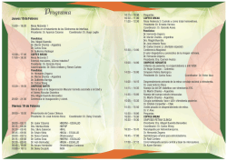 Programa... - Sociedad Peruana de Oftalmología