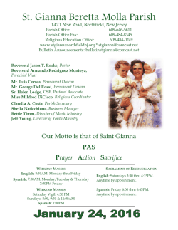St. Gianna Beretta Molla Parish - John Patrick Publishing Company