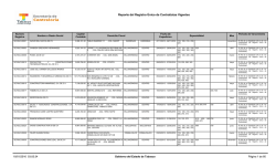 Reporte del Registro Único de Contratistas Vigentes