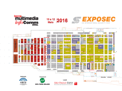 EXPOSEC - INFOCOMM - CORRETA 2016 reduzida