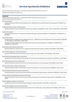 Servicio Aprobación Definitiva