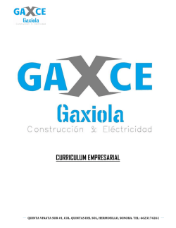 Descargar Aqui - GAXCE SA DE CV