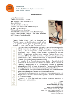 Jilgueros en la cabeza INTERVIENEN
