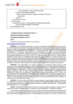 ANTECEDENTES DE HECHO