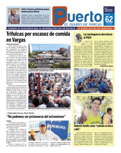 Trifulcas por escasez de comida en Vargas