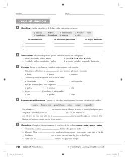recapitulaci&oacute;n - Gordon State College