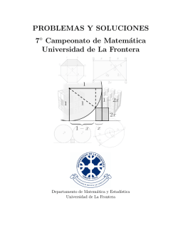 PROBLEMAS Y SOLUCIONES 7   Campeonato de Matem&aacute;tica