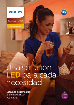 Una soluci&oacute;n LED para cada necesidad