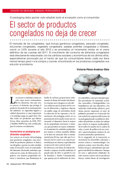 El sector de productos congelados no deja de crecer