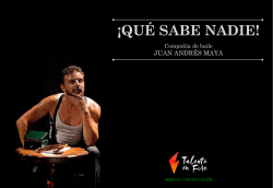 ¡QUÉ SABE NADIE! - Talento On Fire