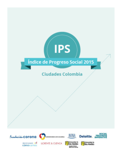 Índice de Progreso Social - The Social Progress Imperative