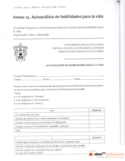 Autoanalisis HPV