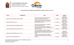 H. AYUNTAMIENTO DE CULIACAN