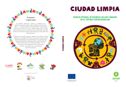 ciudad limpia manejo integral de residuos sólidos