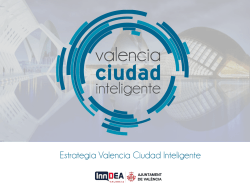Estrategia Valencia Ciudad Inteligente