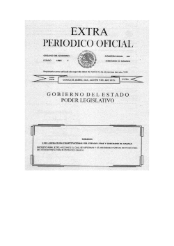 codigo fiscal para el estado de oaxaca