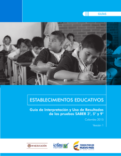 ESTABLECIMIENTOS EDUCATIVOS