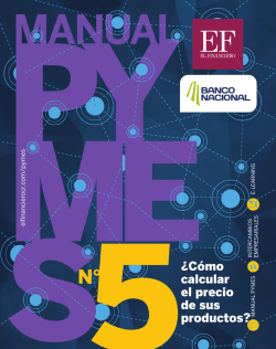 Manual Pymes #5 2015: C&oacute;mo calcular el precio de