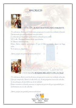 VIA CRUCIS - Santísimo Cristo del Monte Calvario