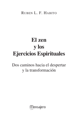 El zen y los Ejercicios Espirituales