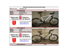 DEPÓSITO DE BICICLETAS POLICÍA FORAL