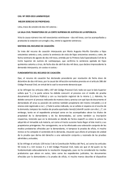 CAS. Nº 3929-2013 LAMBAYEQUE MEJOR DERECHO DE