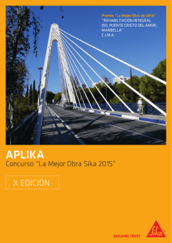 Bases 2015 - Sika España