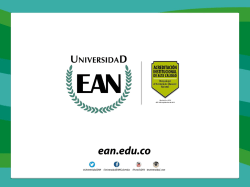 Diapositiva 1 - Universidad EAN