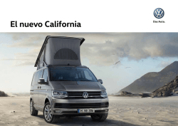 El nuevo California - Volkswagen Vehículos Comerciales