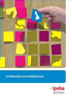 ESTáNDARES DE APRENDIZAJE