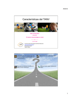 TANV Catalunya 2015 - Centre Profesional de Neuropsicologia
