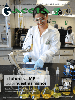 El futuro del IMP está en nuestras manos
