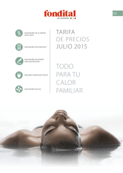 TODO PARA TU CALOR FAMILIAR