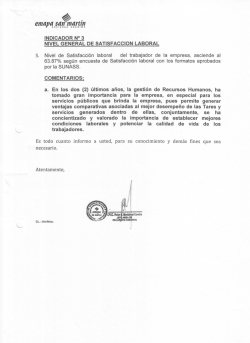 Atentamente, Es todo cuanto informo a usted, para su conocimiento