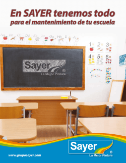 En SAYER tenemos todo