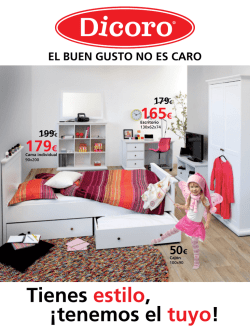 Tienes estilo, ¡tenemos el tuyo!