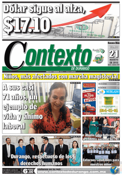 A sus casi 71 a&ntilde;os, un ejemplo de vida y &aacute;nimo laboral