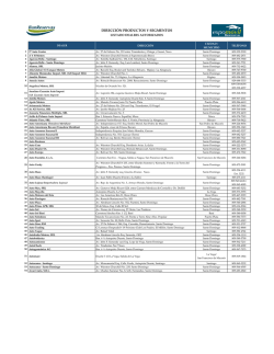 Listado Concesionarios y Dealers Autorizados